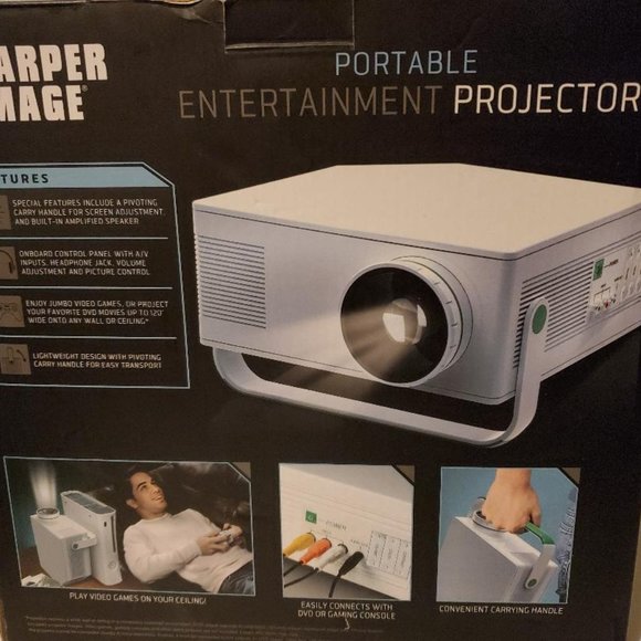 Sharper Image Portable Projector - Picture 2 of 9